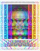 Austrian stamp with Sigmund Freud